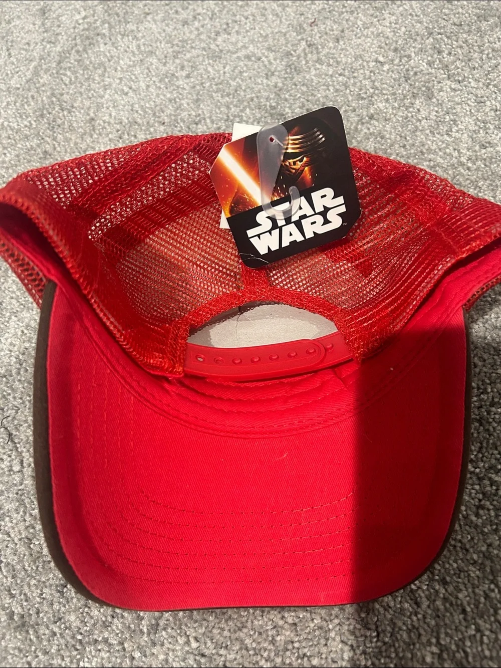 Star Wars Adult Brown and Red Chewbacca Trucker Hat